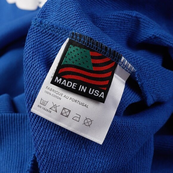 Blue Foam Print Denim Tears Kapok Hoodie - Picture 6 of 8